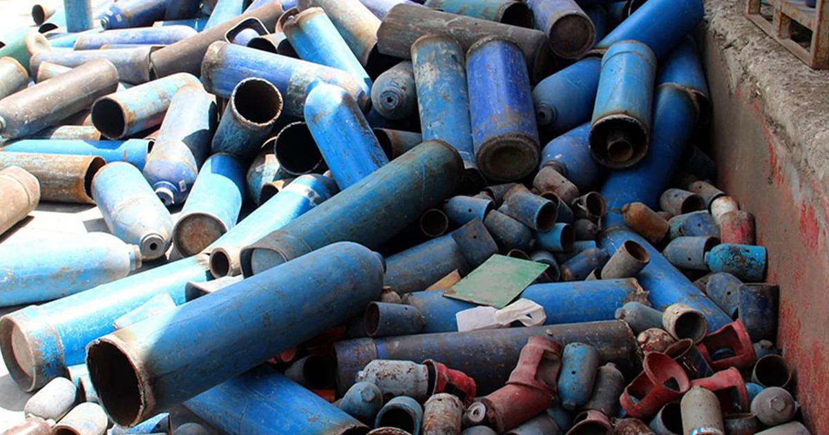 hurda oksijen tüpü alımı