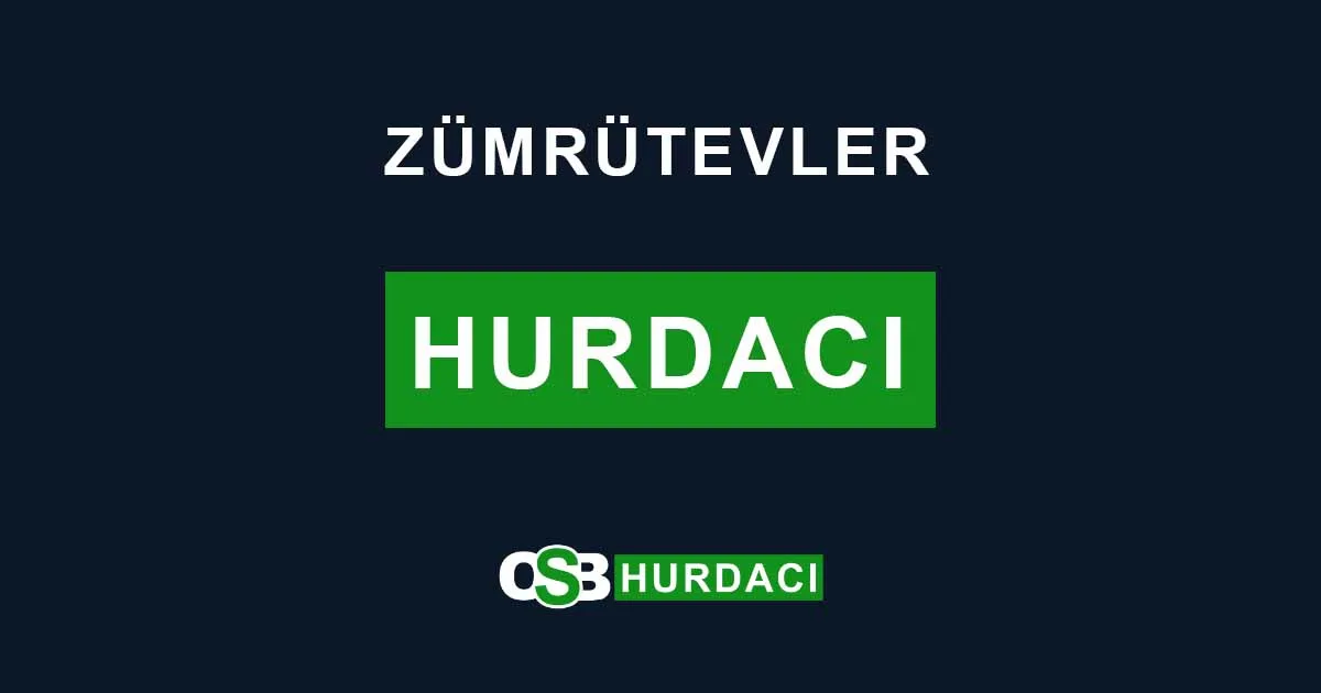 Zümrütevler Hurdacı